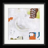 Neon City Lights IV Framed Print