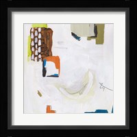 Neon City Lights VI Framed Print