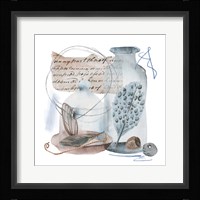 Message in a Bottle II Framed Print