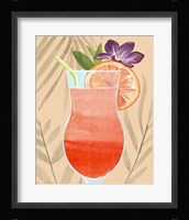 Tropical Cocktail III Framed Print