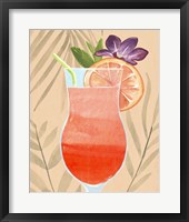 Tropical Cocktail III Framed Print