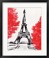 Day in Paris II Framed Print