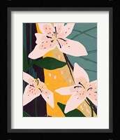 Lily Collage I Framed Print
