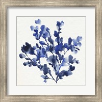 Cobalt Blossom I Fine Art Print