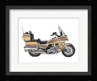 Two Wheels III Framed Print