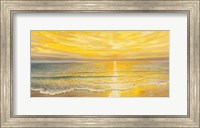 Tramonto Dorato Fine Art Print