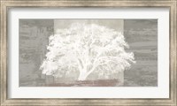 White Tree Panel Fine Art Print