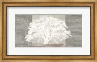 White Tree Panel Fine Art Print