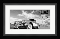 Cruisin' USA (BW) Fine Art Print