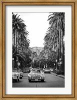 Boulevard in Hollywood (BW) Fine Art Print