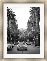 Boulevard in Hollywood (BW) Fine Art Print