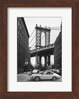 By the Manhattan Bridge (BW) Fine Art Print