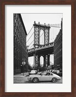 By the Manhattan Bridge (BW) Fine Art Print