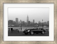 Vintage Spyder in NYC (BW) Fine Art Print