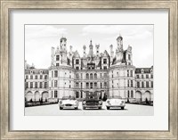 Vintage Roadsters at French Castle Fine Art Print