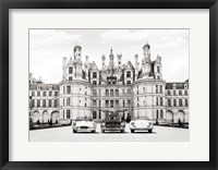 Vintage Roadsters at French Castle Fine Art Print