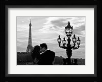 A Kiss in Paris Fine Art Print