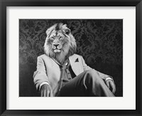 Pensive Leader (BW) Fine Art Print