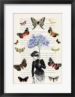 Lady of Butterflies Fine Art Print