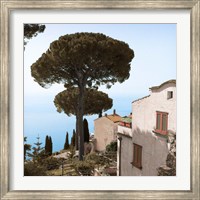 Amalfi Coastal Villas Fine Art Print