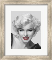 The Look Red Lips Fine Art Print