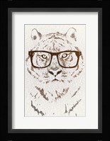 Hipster Tiger Fine Art Print