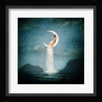 Moon River Lady Fine Art Print