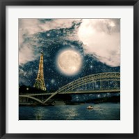 One Starry Night in Paris Fine Art Print