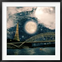 One Starry Night in Paris Fine Art Print