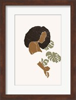 Boho Monstera Leaves I Fine Art Print