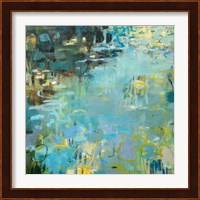Tidal Pool In Blue Fine Art Print