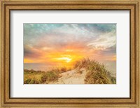 Sunset over The Dunes Fine Art Print