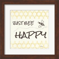 Just Bee Happy Fine Art Print