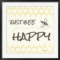 Just Bee Happy Fine Art Print