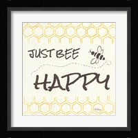 Just Bee Happy Fine Art Print