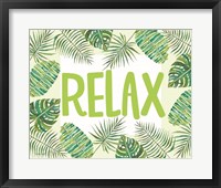 Relax Framed Print