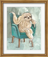 Chill Sloth I Fine Art Print