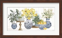 Chinoiserie Lemon Set Fine Art Print