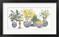 Chinoiserie Lemon Set Fine Art Print