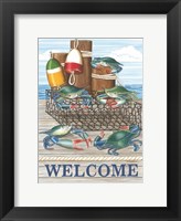 Crab Welcome Fine Art Print