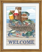 Crab Welcome Fine Art Print