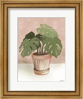 House Monstera Plant Fine Art Print