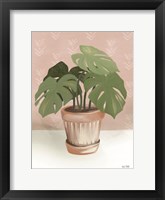 House Monstera Plant Fine Art Print