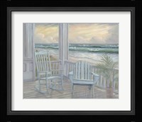 Coastal Porch II Framed Print