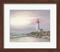 Lighthouse at Sunset Fine Art Print