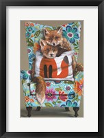 Tail of Two Foxes Fine Art Print