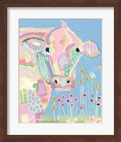 Pastel Cow Fine Art Print