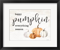 Happy Pumpkin Everything Season Fine Art Print