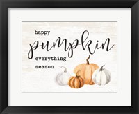 Happy Pumpkin Everything Season Fine Art Print