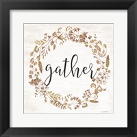 Gather Wreath Fine Art Print